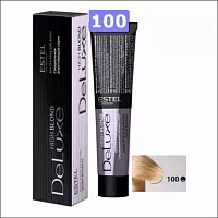 ESTEL DeLuxe High Blond 100 Краска для волос Натуральный блондин ультра 60 мл