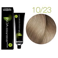 L'Oreal Professionnel Inoa Resist Краска для волос 10.23 Очень светлый блондин перламутрово-зол,60мл